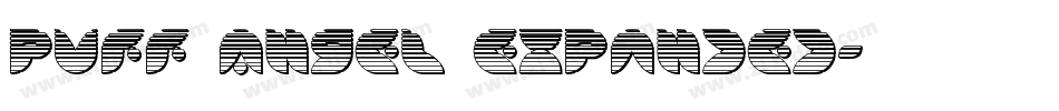 Puff Angel Expanded字体转换